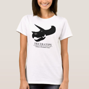 Camiseta Triceratops Skull
