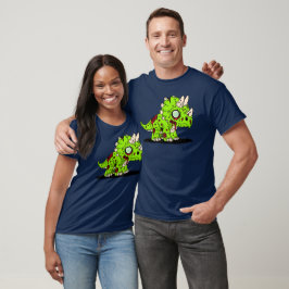 Camiseta Triceratops Zumbi