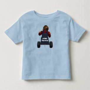 Camiseta Triciclo Icônico Fofa Menina Menino Halloween 2023