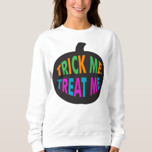 Camiseta Trick Me Tratar, Halloween Multi-Color