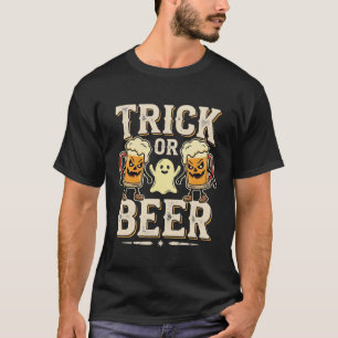 Camiseta Trick or Beer Design de Cerveja de Halloween_1