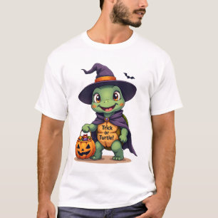 Camiseta Trick-or-Tartaruga