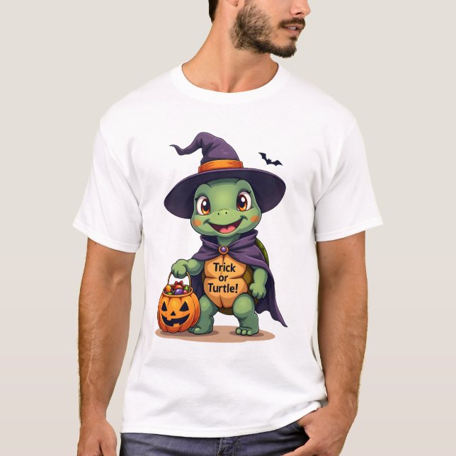 Camiseta Trick-or-Tartaruga (Frente)