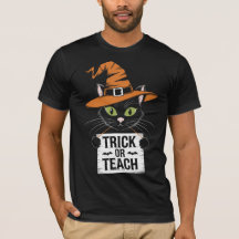 Trick Or Teach Professor Groovy Dia das Bruxas Ret