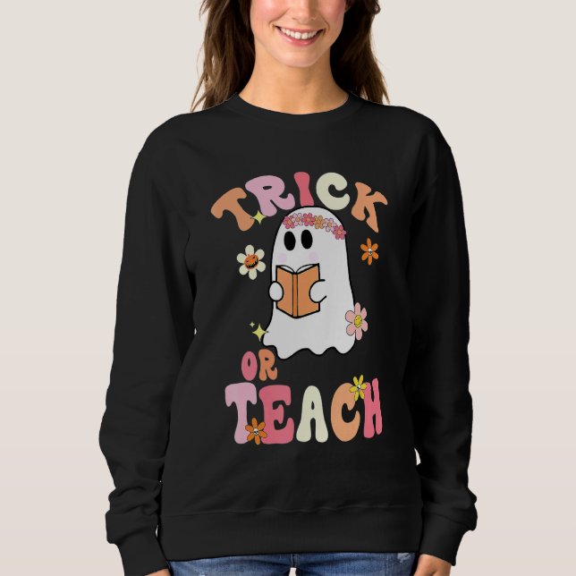 Camiseta Trick Or Teach   Teacher Halloween Costume 2022 (Frente)