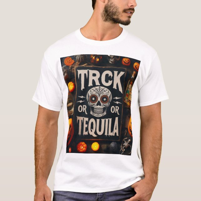 Camiseta Trick or Tequila (Frente)