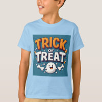 Trick Or Treat Cartoon de Halloween Fantasma