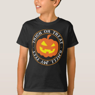 Camiseta Trick Or Treat, Cheire Meus Pés - Halloween