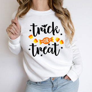 Camiseta Trick or Treat Design de Texto Halloween