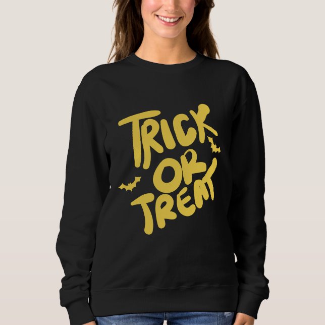 Camiseta Trick or Treat Halloween (Frente)