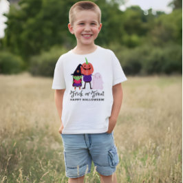 Camiseta Trick ou trata halloween