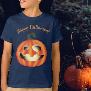 Camiseta Trick ou Tratar Abóbora do Halloween