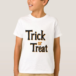 Camiseta Trick ou Tratar Design de Halloween - Spooky & Fun