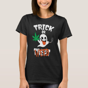Camiseta Trick Ou Tratar O Figurino Conjunto De Erva Fantás