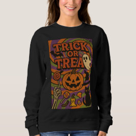 Camiseta Trick ou Tratar Roupas de Halloween do tórax do Ch