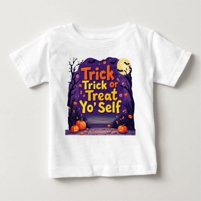 Camiseta Trick ou Trate Yo Self (Frente)