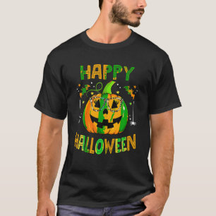 Camiseta Trick Ou Tratem Halloween Engraçado Pumpkin Feliz 