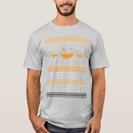 Camiseta Trick ou Treat Trio Halloween T Shirt