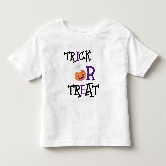 Camiseta Trick ou Treine o Halloween (Frente)