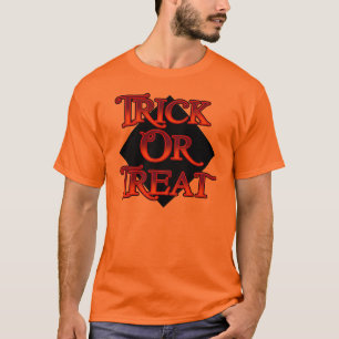 Camiseta Trick ou Treine Orange T Shirt