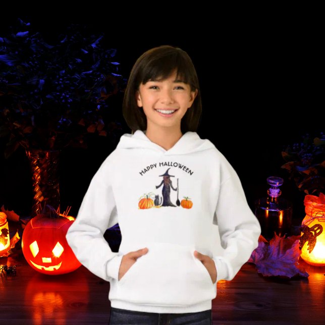 Camiseta Trick ou Treine Pumpkin de Bruxas Feliz de Hallowe (Criador carregado)