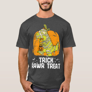 Camiseta Trick Rawr Treat Halloween Costume Pumpkin Dinosau