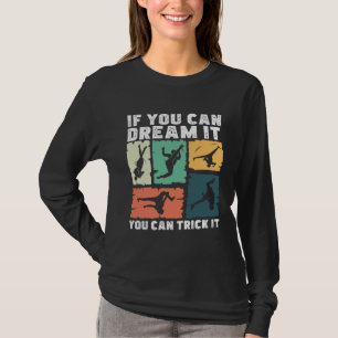 Camiseta Tricking Sonhe Engane Acrobacias Livres
