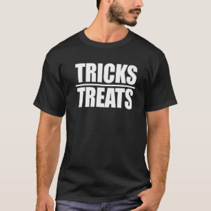 Camiseta Tricks Over Treats Halloween Season Halloween Tri