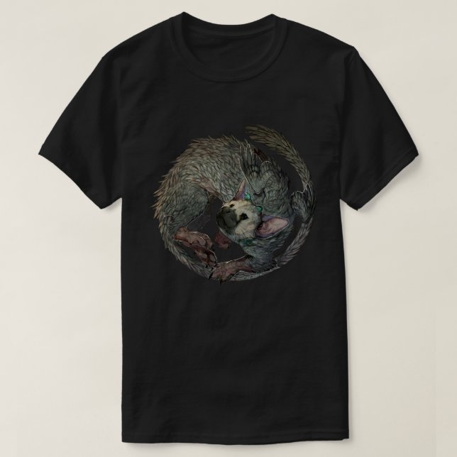 Camiseta Trico, do último guardião (Frente do Design)