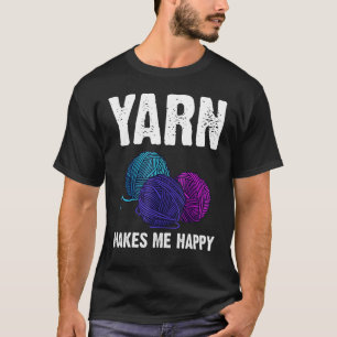 Camiseta Tricô Para Homens Fios De Crochê Fio 1