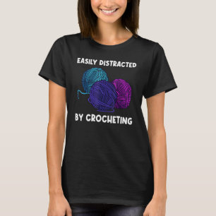 Camiseta Tricô Para Homens Fios De Crochê Fio 1