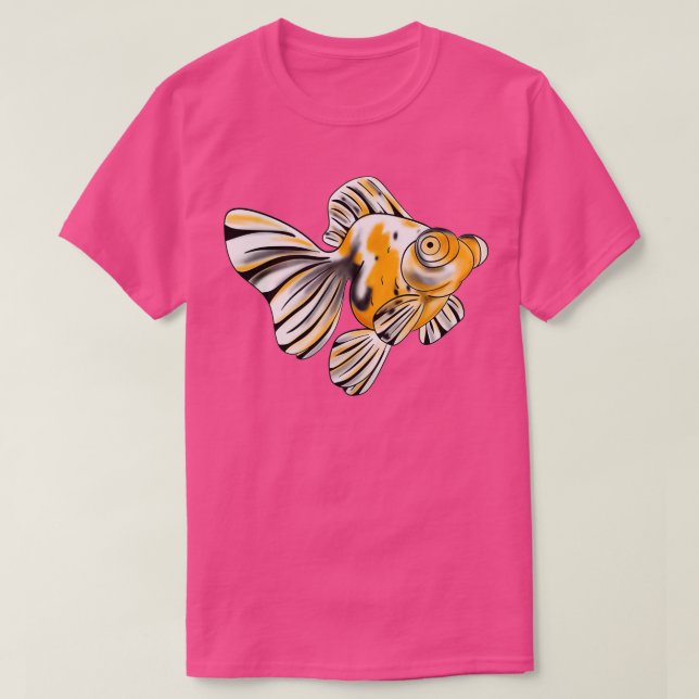 Camiseta Tricolor Telescope - Peixe-dourado (Frente do Design)