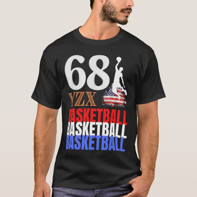 Camiseta Tricolores de basquete (Frente)