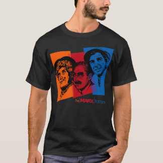 Camiseta Tricolorido MGM Marx Brothers
