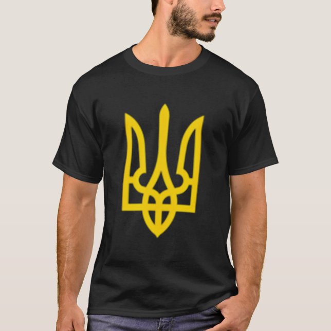 Camiseta Trident da Ucrânia (Frente)