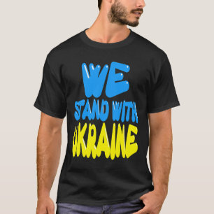 Camiseta Tridente da Ucrânia Bandeira da Ucrânia Bandeira U
