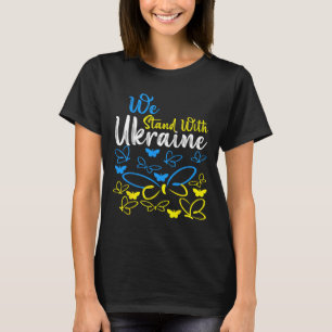 Camiseta Tridente da Ucrânia Bandeira da Ucrânia Bandeira U