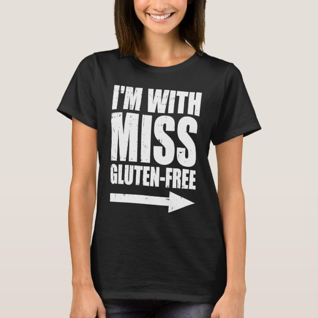 Camiseta Trigo Grão Dieta  Alimento Sem Glúten (Frente)