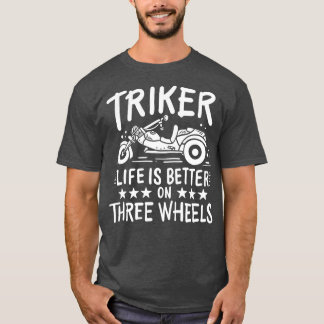 Camiseta Trike Triker Three Wheeler