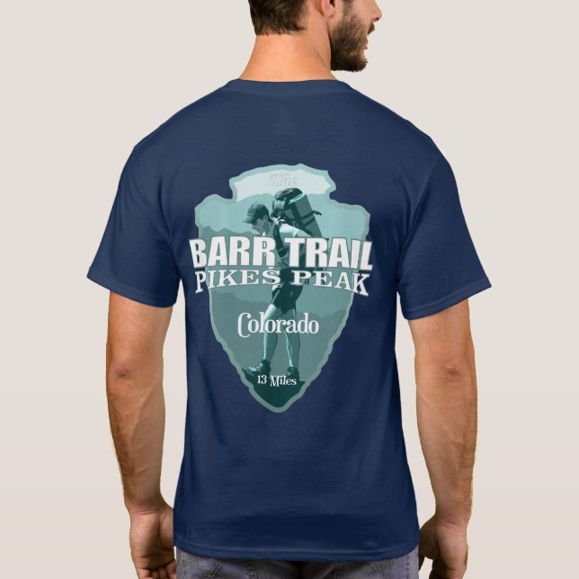 Camiseta Trilha Barr (ponta de seta T) (Verso)