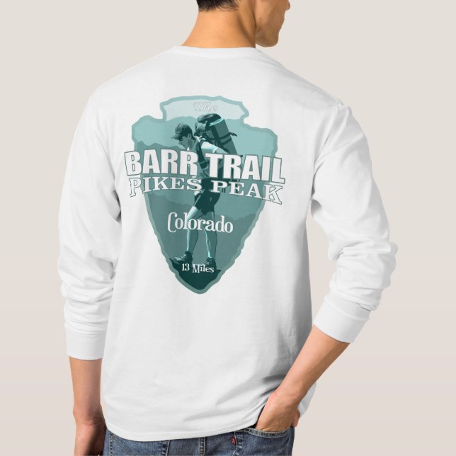 Camiseta Trilha Barr (ponta de seta T) (Verso)