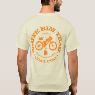Camiseta Trilha branca (ciclismo)