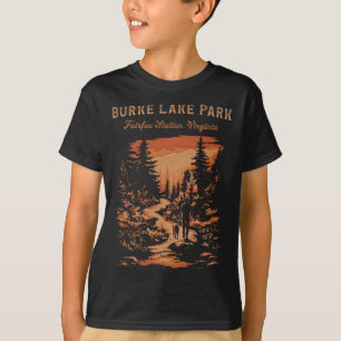 Camiseta Trilha Burke Lake Park Fairfax Station Virgínia