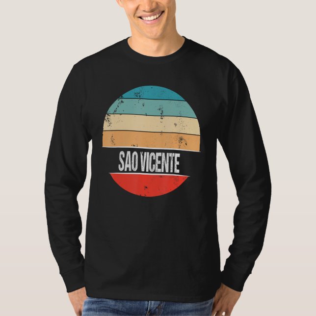 Camiseta Trilha da Cidade de São Vicente Brasil (Frente)