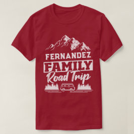 Camiseta Trilha da Família Personalizada