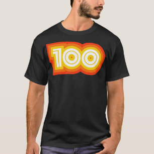 Camiseta Trilha de 100 Mile e Groovy retró em execução ultr