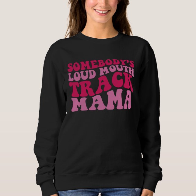 Camiseta Trilha de Alguém de Boca Alta Mamãe 1 (Frente)
