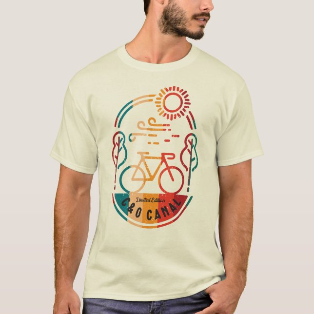 Camiseta Trilha de Bicicleta do Canal C e O. (Frente)
