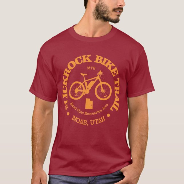 Camiseta Trilha de bicicleta Slickrock (MTB) (Frente)