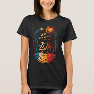 Camiseta Trilha de Bike da Ilha de Jekyll
